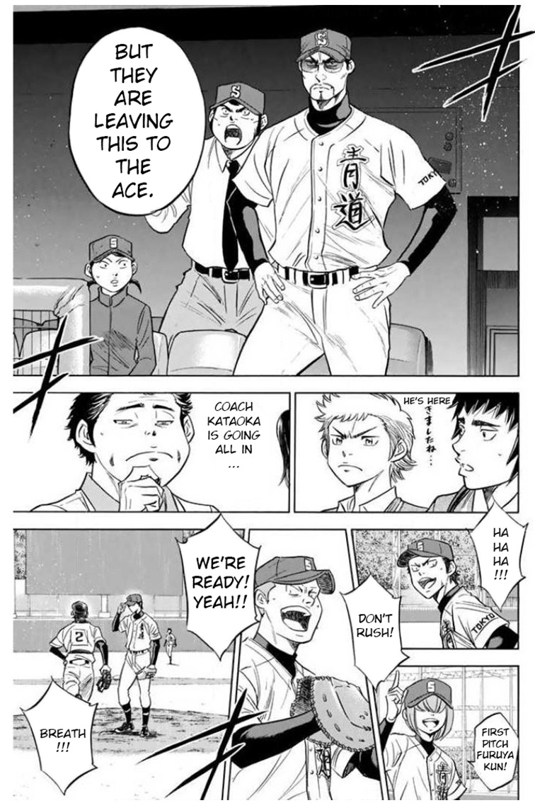 Daiya No A - Vol.46 Chapter 408: Failure As The Captain