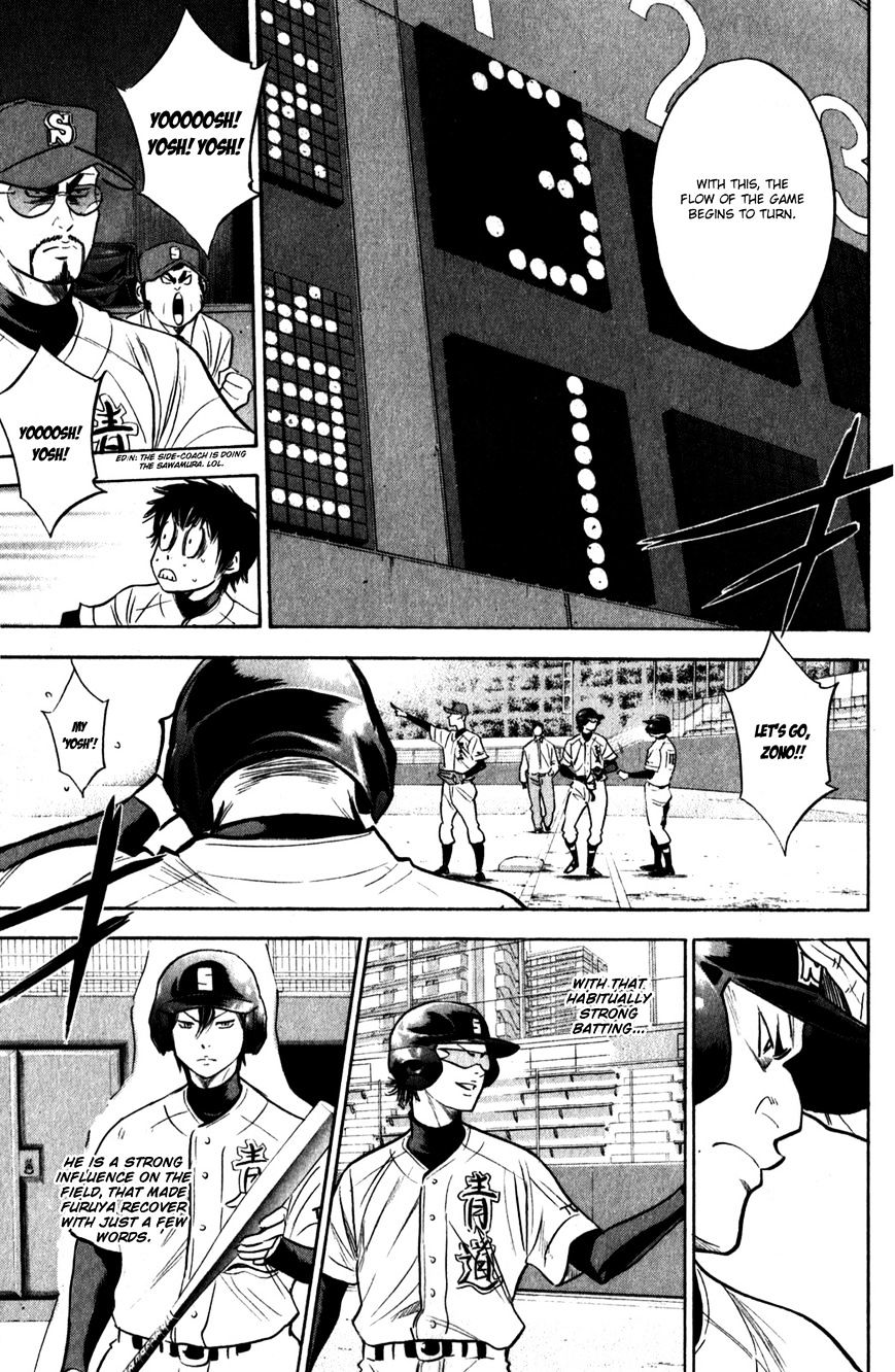 Daiya No A - Vol.8 Chapter 277 : Unpleasant Mood