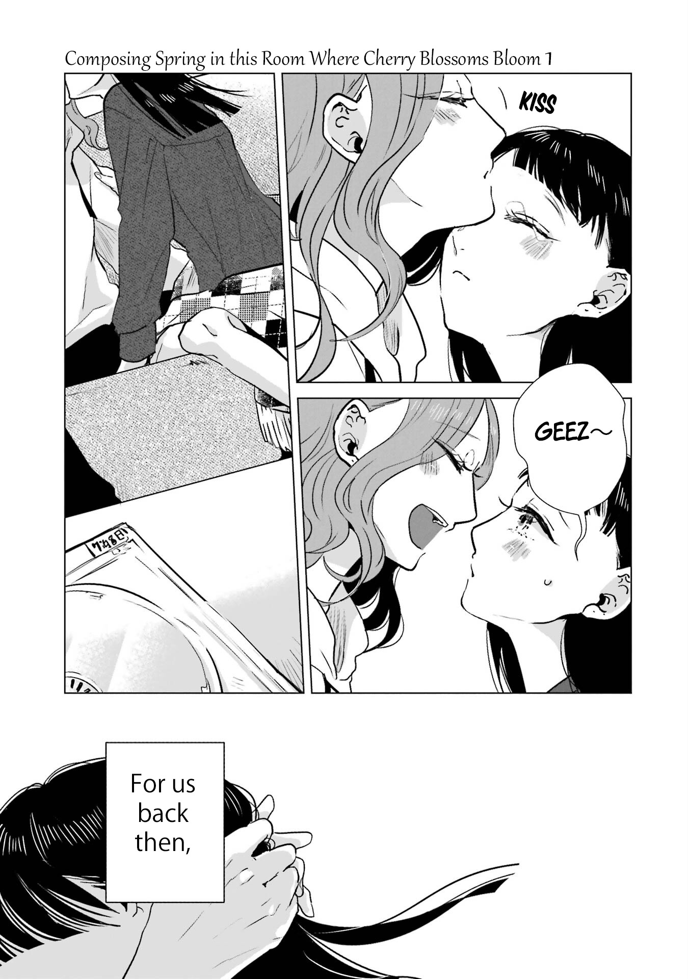 Haru Tsuzuru, Sakura Saku Kono Heya De - Vol.1 Chapter 1: Spring And Cherry Blossoms