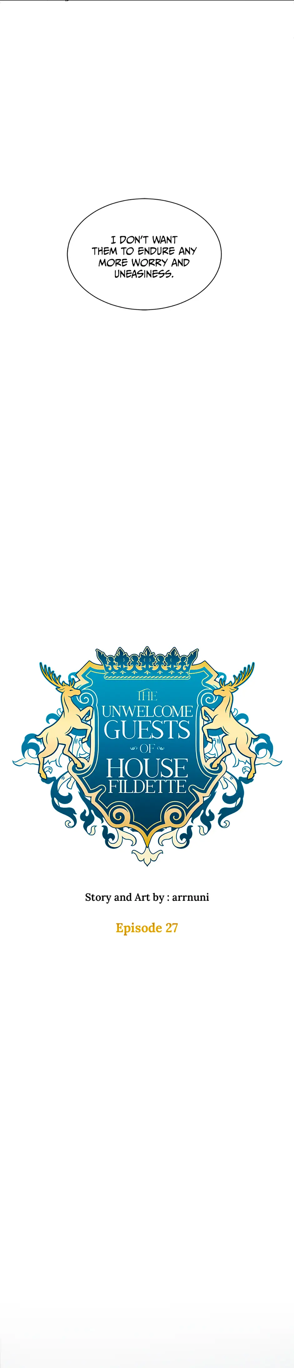 The Unwelcome Guests Of House Fildette - Chapter 27