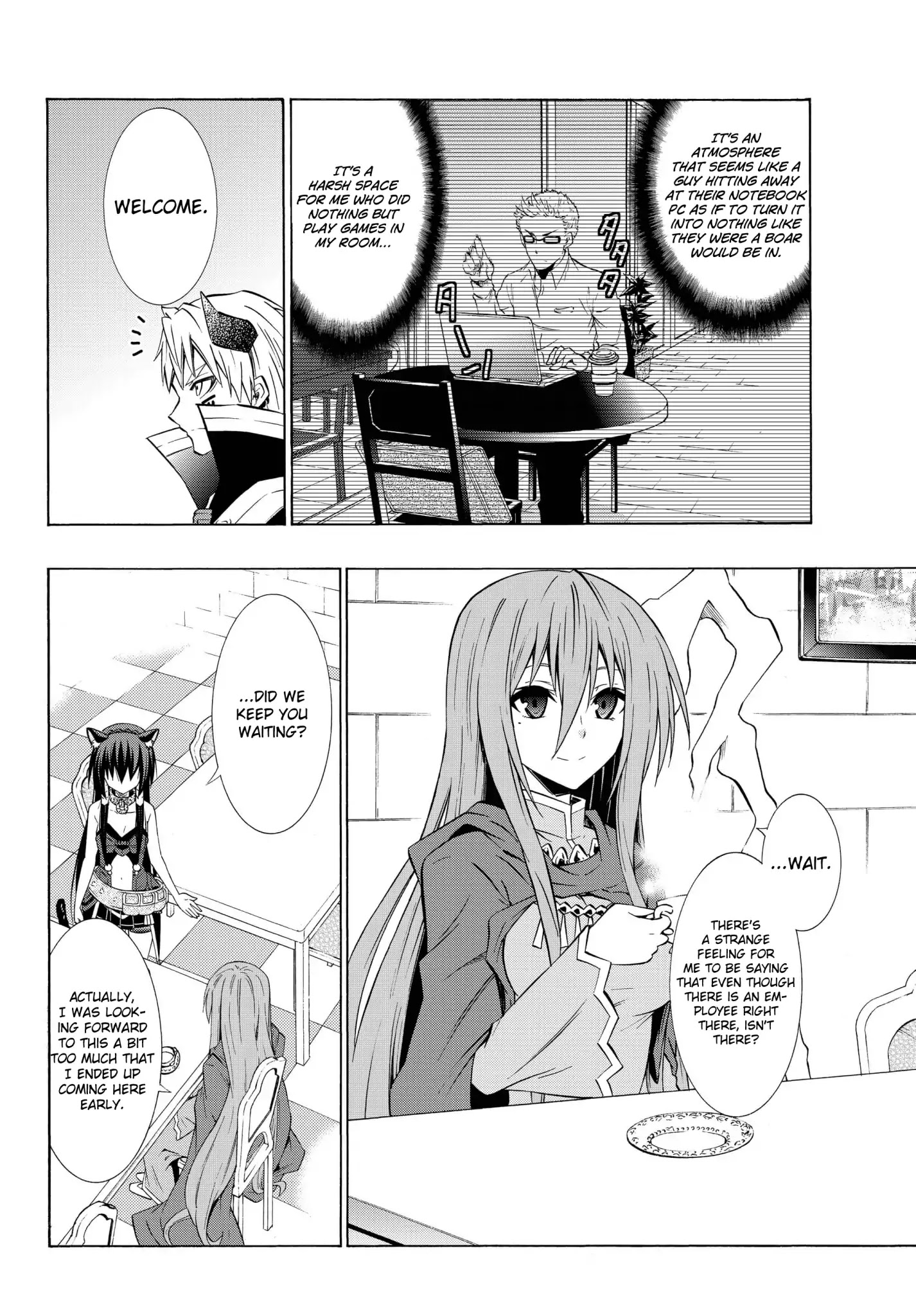 Isekai Maou To Shoukan Shoujo Dorei Majutsu - Chapter 31.1: Trying Out Going To A Cafe Ii