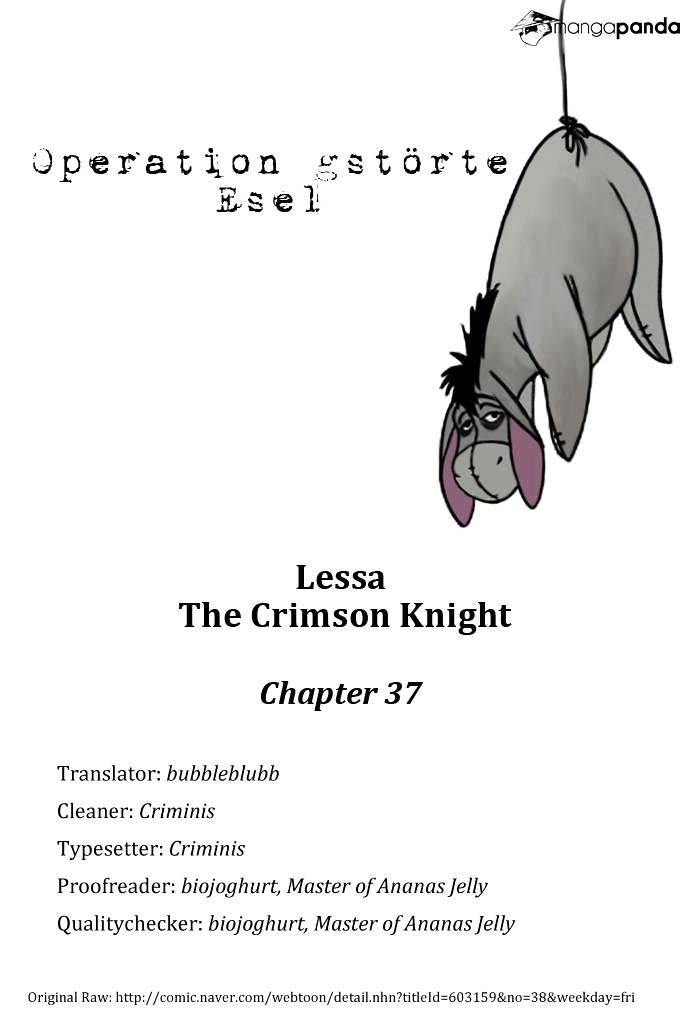 Lessa The Crimson Knight - Chapter 37