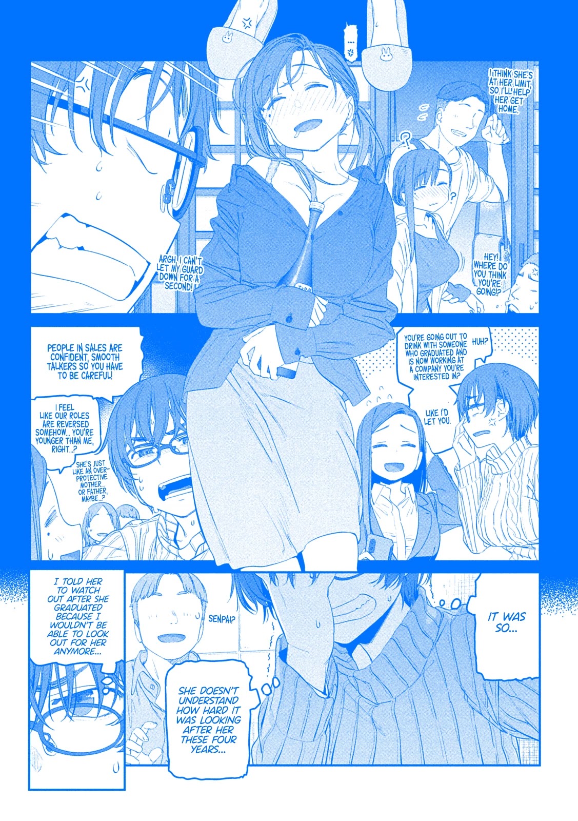 Getsuyoubi No Tawawa - Chapter 33: Maegami-Chan, Part 12 (Blue)