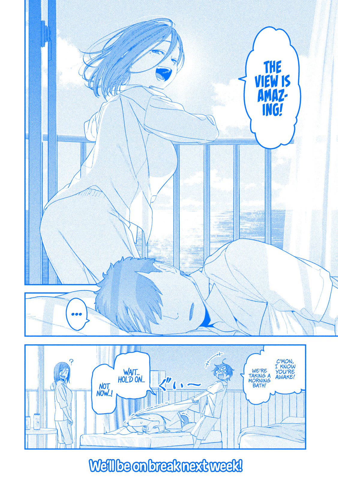 Getsuyoubi No Tawawa - Chapter 60: Kouhai-Chan, Part 17 (Blue)