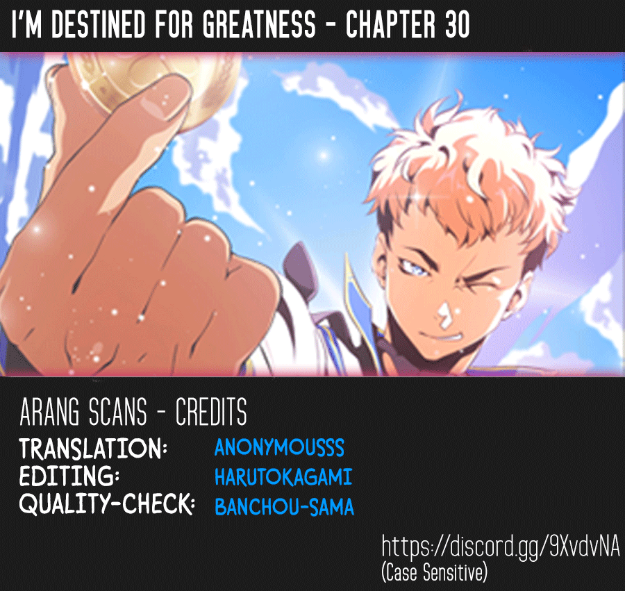 I'm Destined For Greatness! - Chapter 30