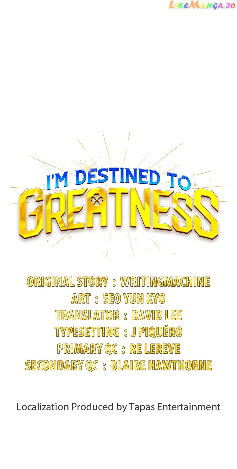 I'm Destined For Greatness! - Chapter 179