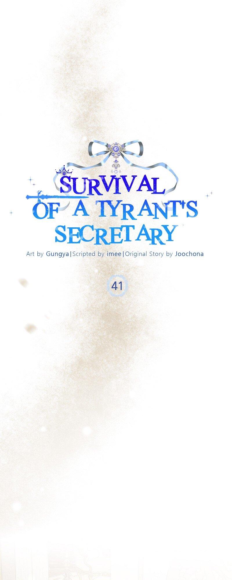 Survival Of A Tyrant’s Secretary - Chapter 41