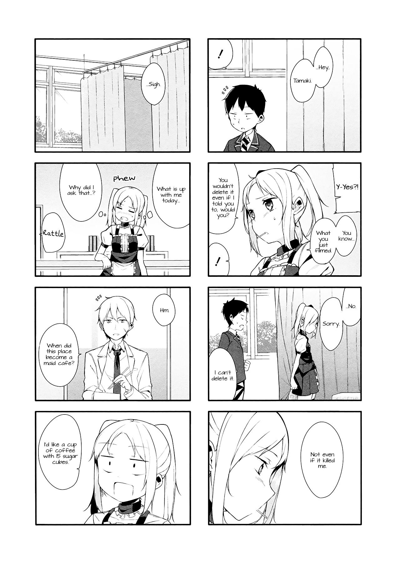 Hazuki Kanon Wa Amakunai. - Vol.1 Chapter 4