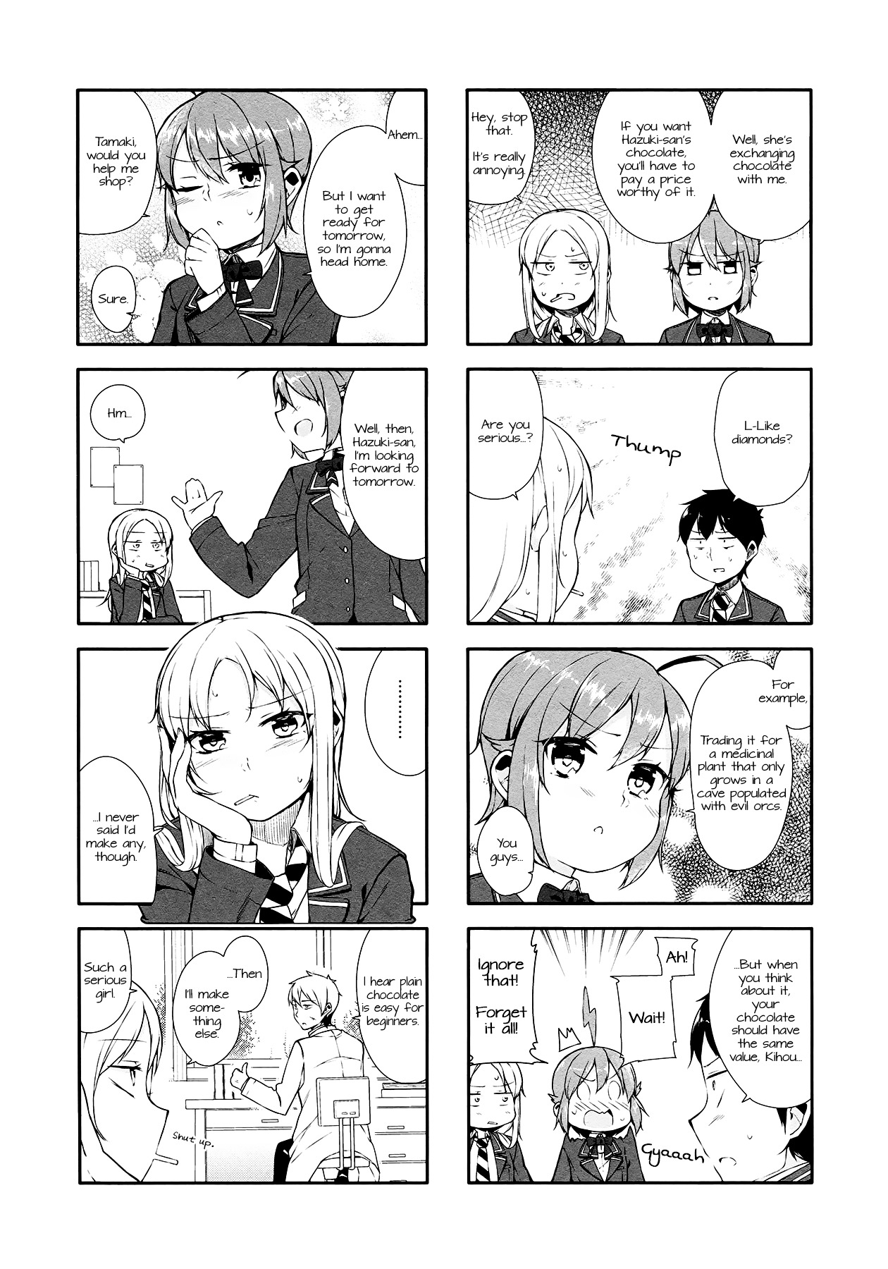 Hazuki Kanon Wa Amakunai. - Vol.1 Chapter 11