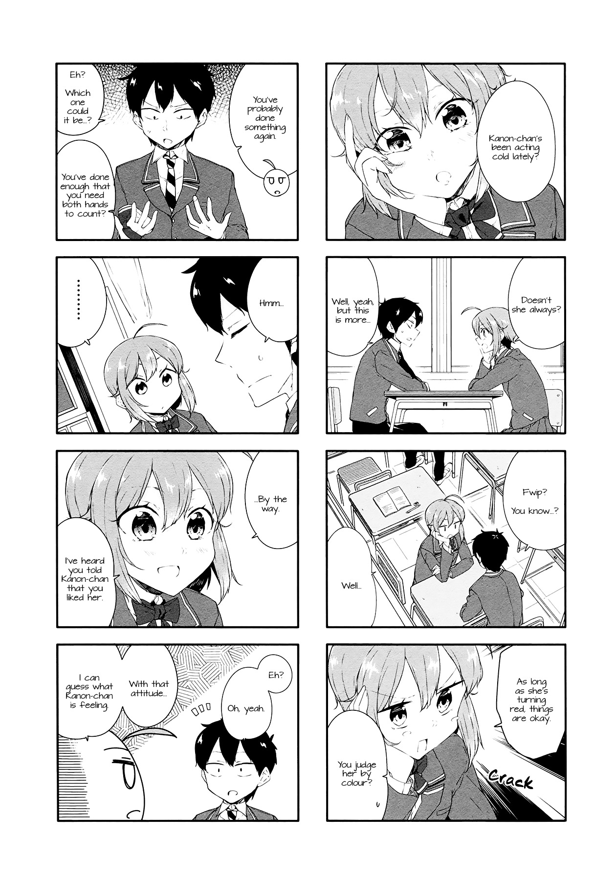 Hazuki Kanon Wa Amakunai. - Vol.3 Chapter 37