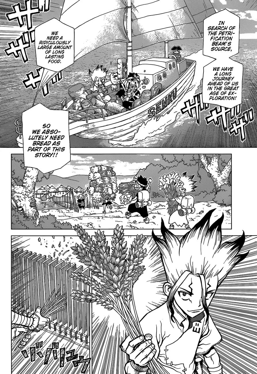 Dr. Stone - Chapter 91: If There Isn't Any Bread, Let Them Make It From Wheat