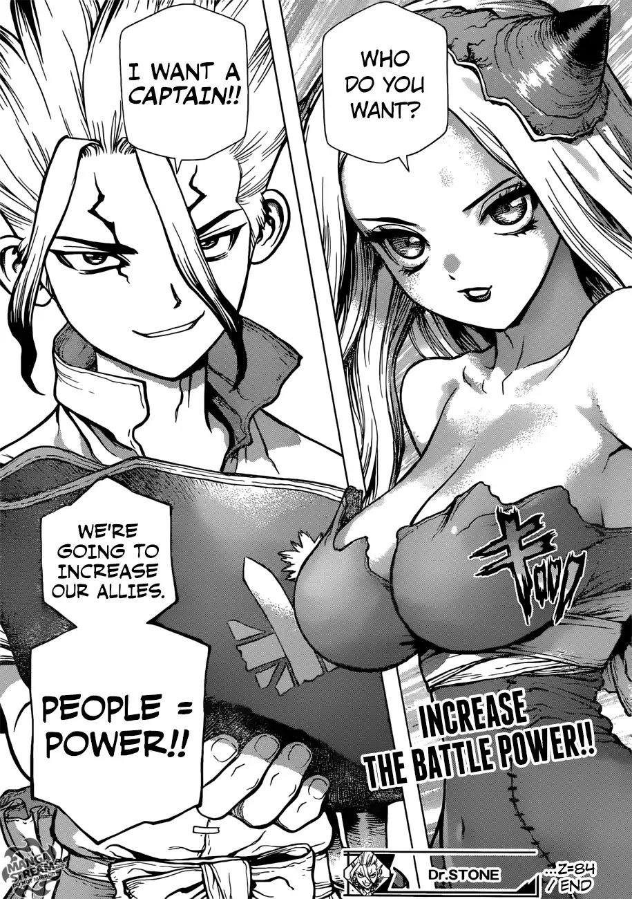 Dr. Stone - Chapter 84: People = Power