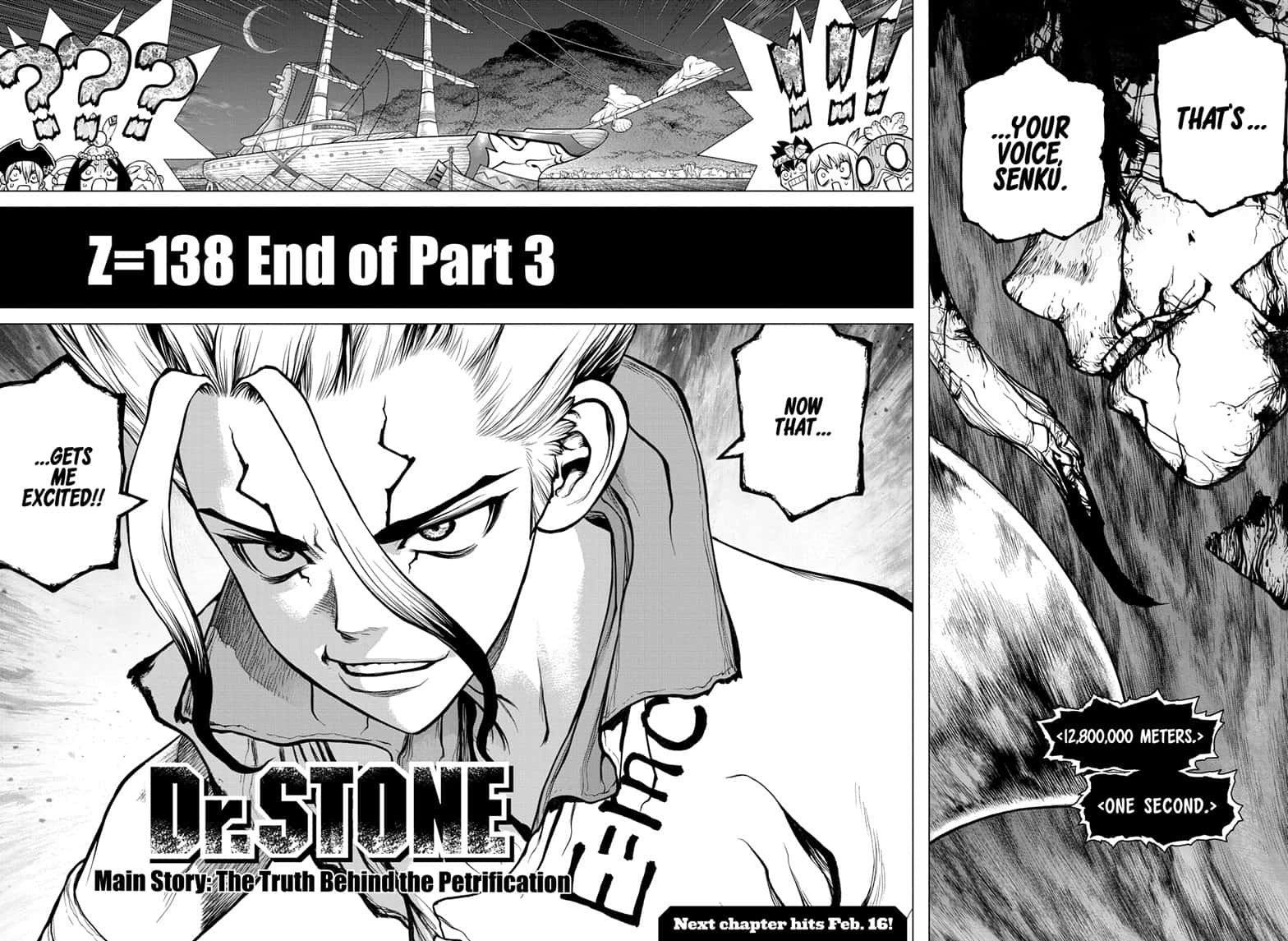 Dr. Stone - Chapter 138: Z= 138