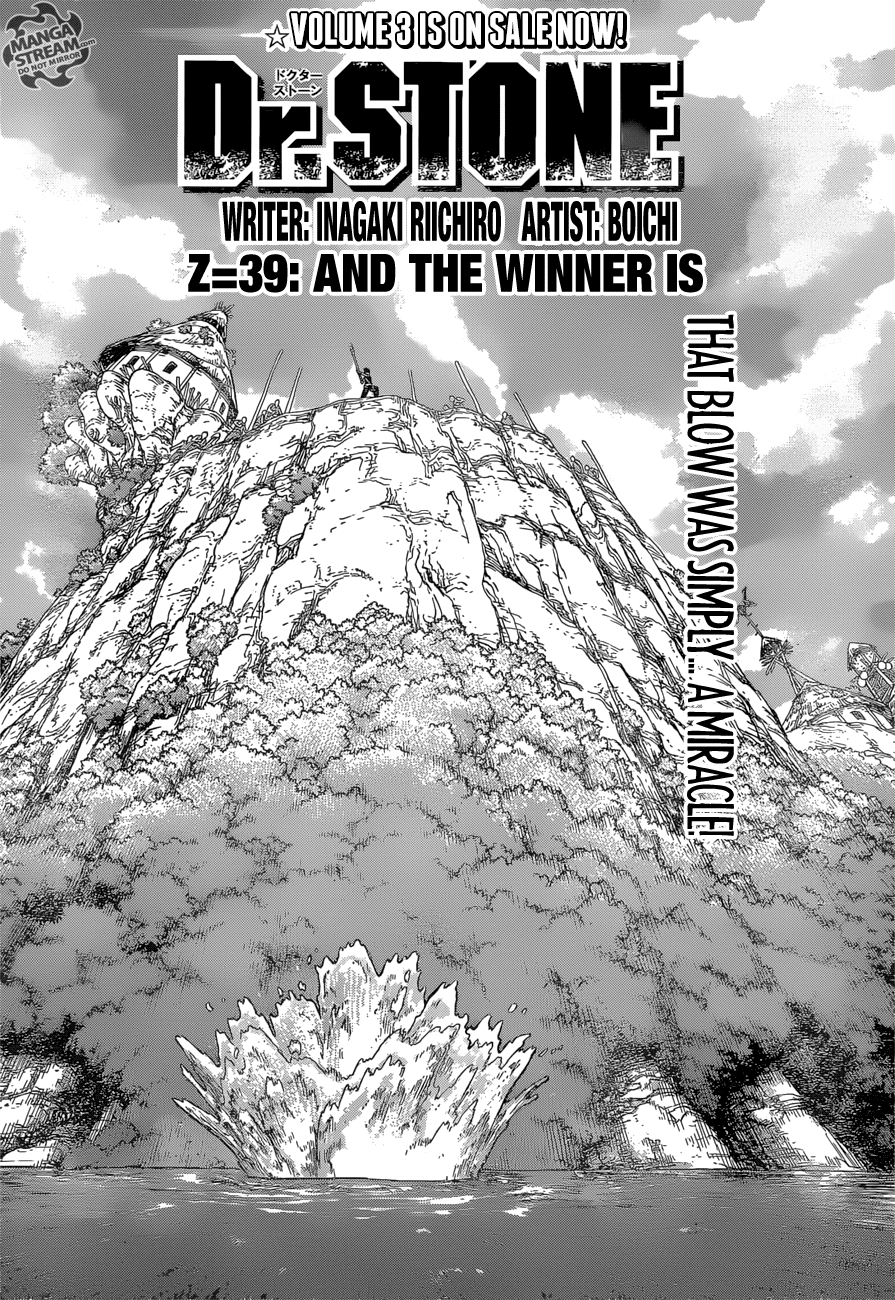 Dr. Stone - Chapter 39