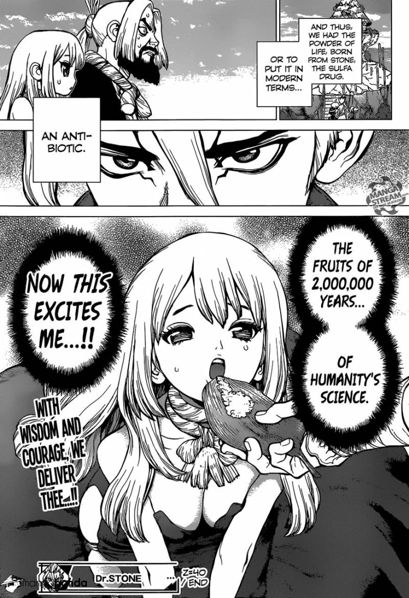 Dr. Stone - Chapter 40