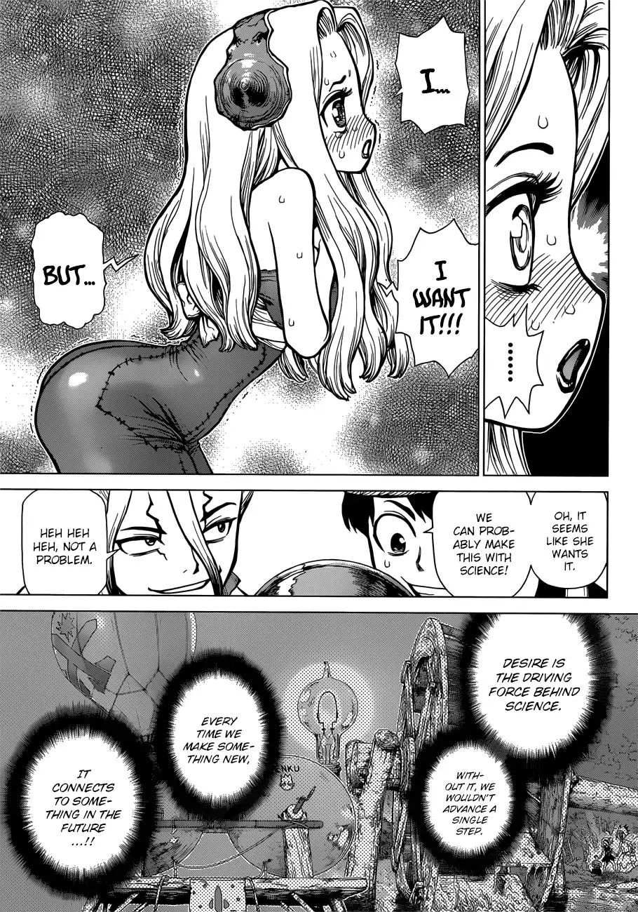 Dr. Stone - Chapter 92: Desire = Justice