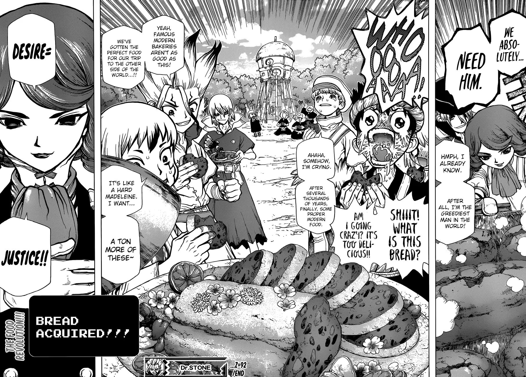 Dr. Stone - Chapter 92: Desire = Justice