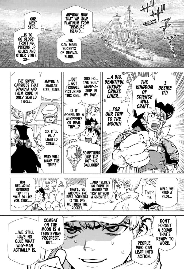 Dr. Stone - Chapter 140: Z= 140