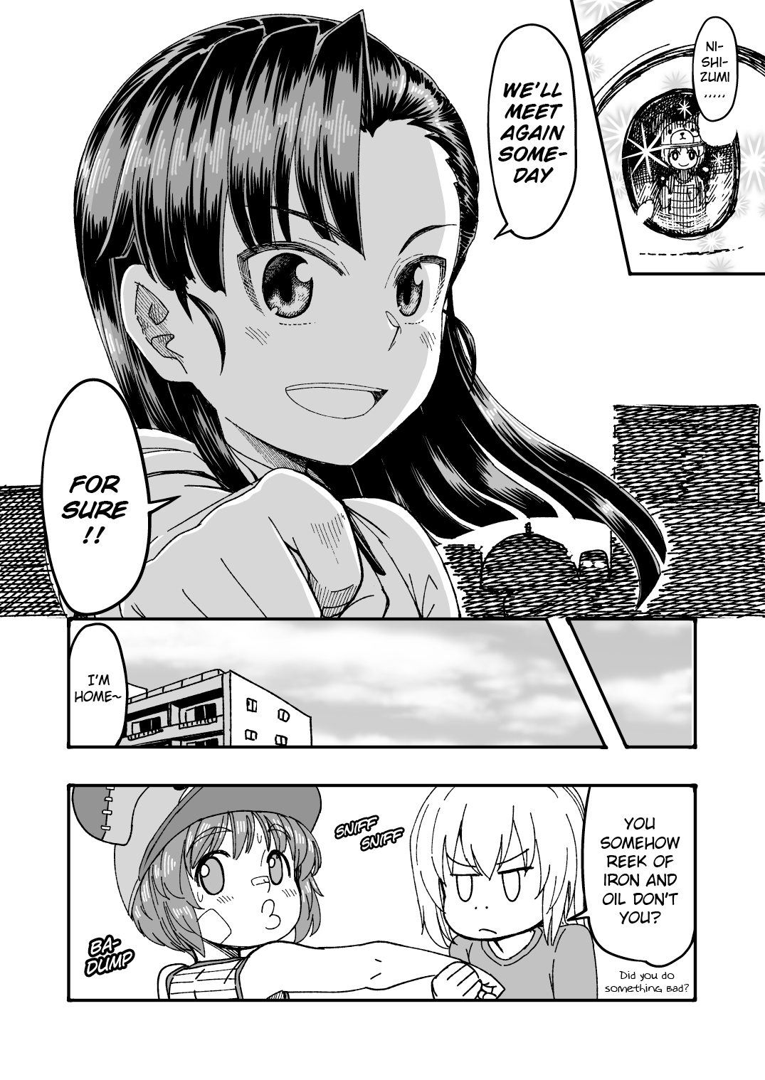 Girls Und Panzer - Middleschool Miho And Erika (Doujinshi) - Vol.2 Chapter 20: Story 20 - A Promise For The Future