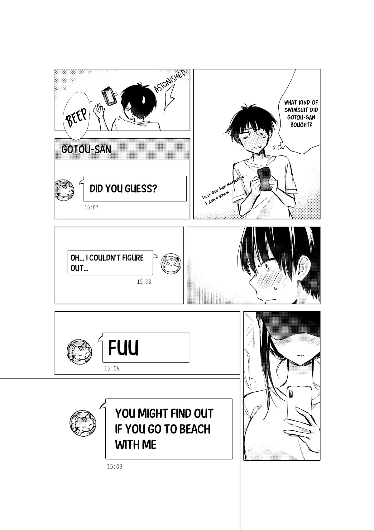 Gotou-San Wa Furimukasetai! (Pixiv Serialization) - Chapter 25