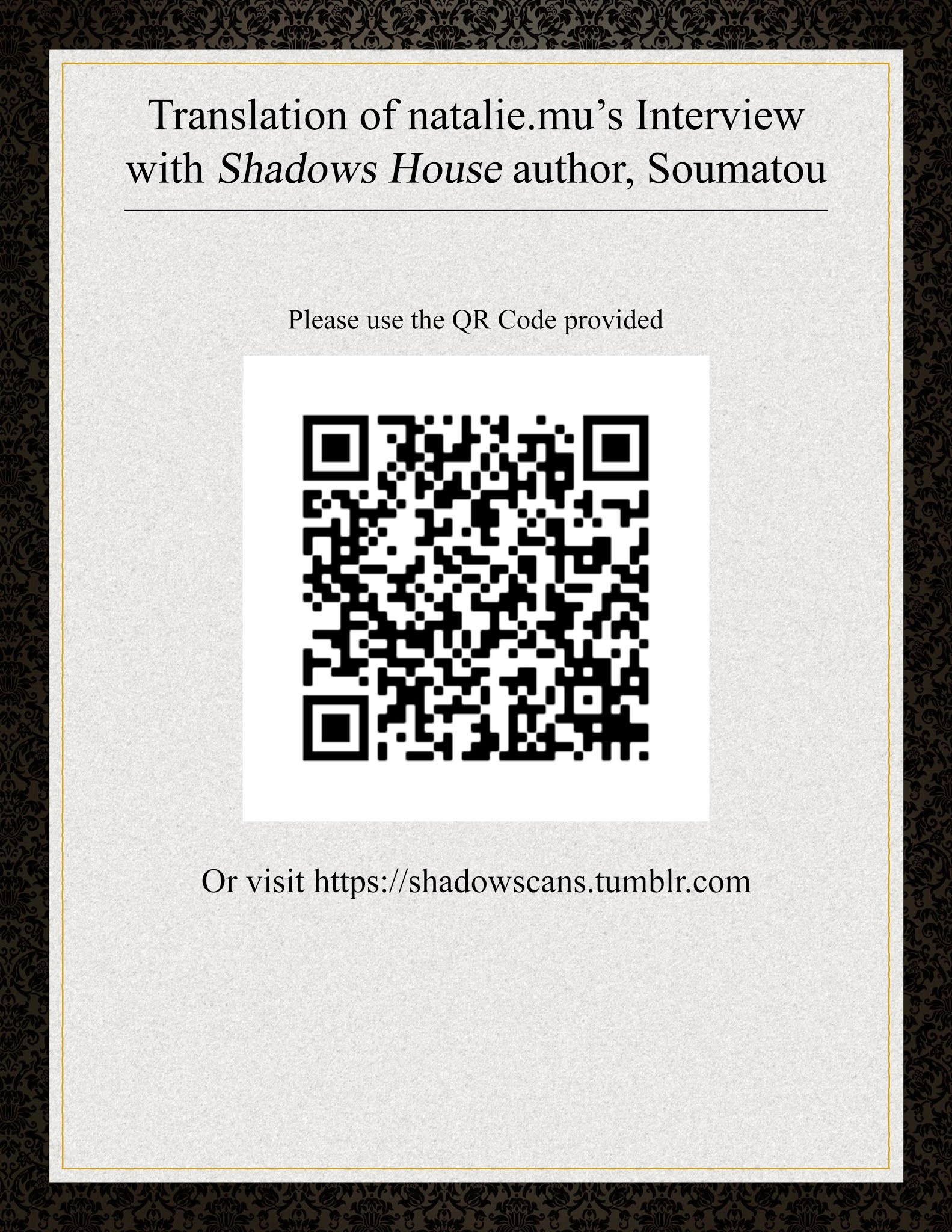 Shadow House - Chapter 100