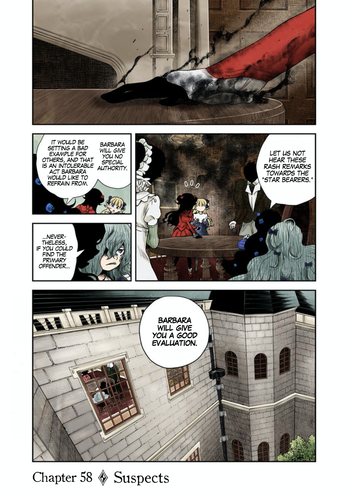 Shadow House - Vol.5 Chapter 58: Suspects