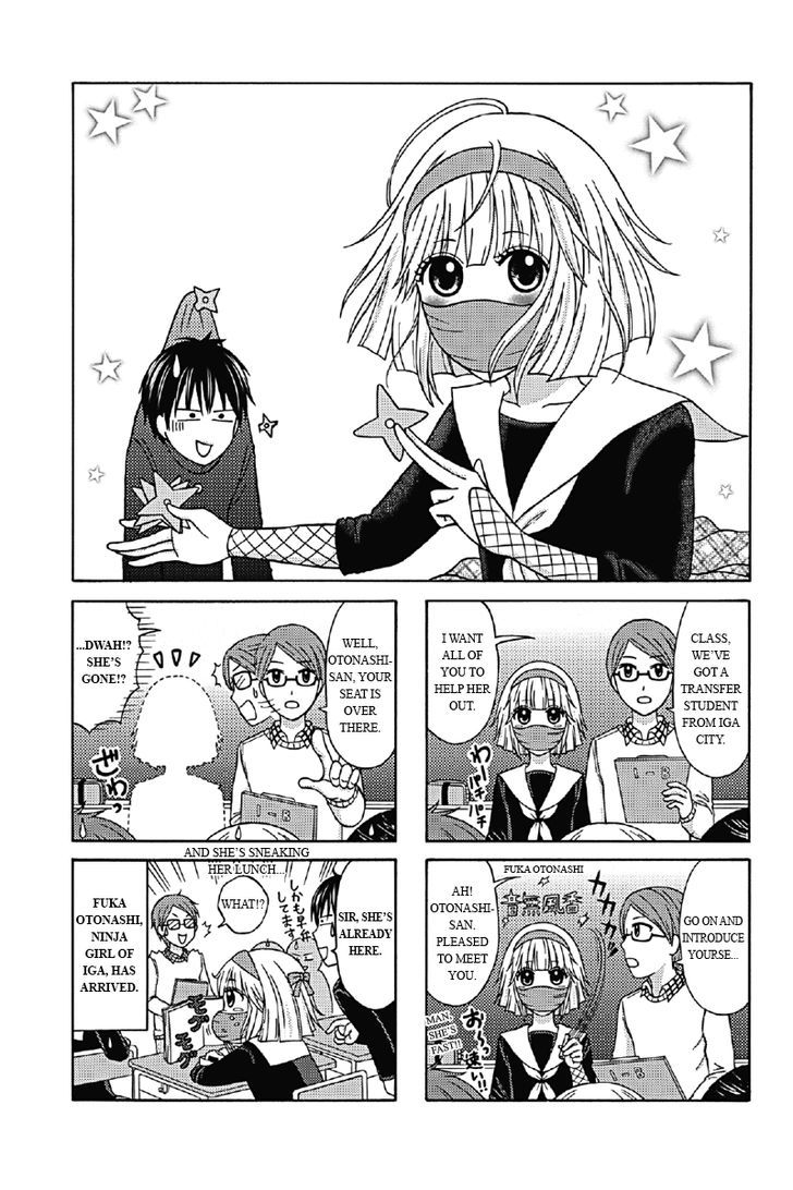 Kunoichi Joshikousei Otonashi-San - Chapter 1