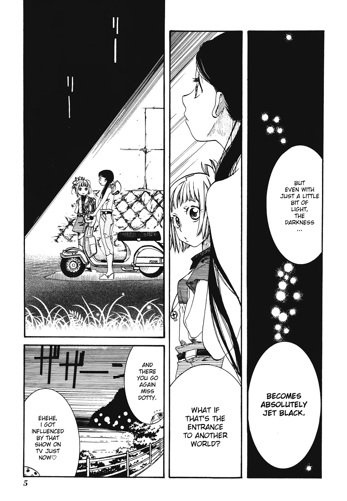 Amanchu - Chapter 25V2 : Pitch Black World