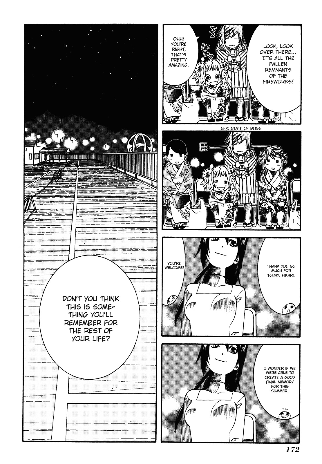 Amanchu - Chapter 30V2 : Field Of Fireworks