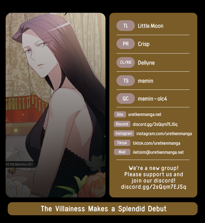 The Villainess Makes A Splendid Debut - Chapter 4