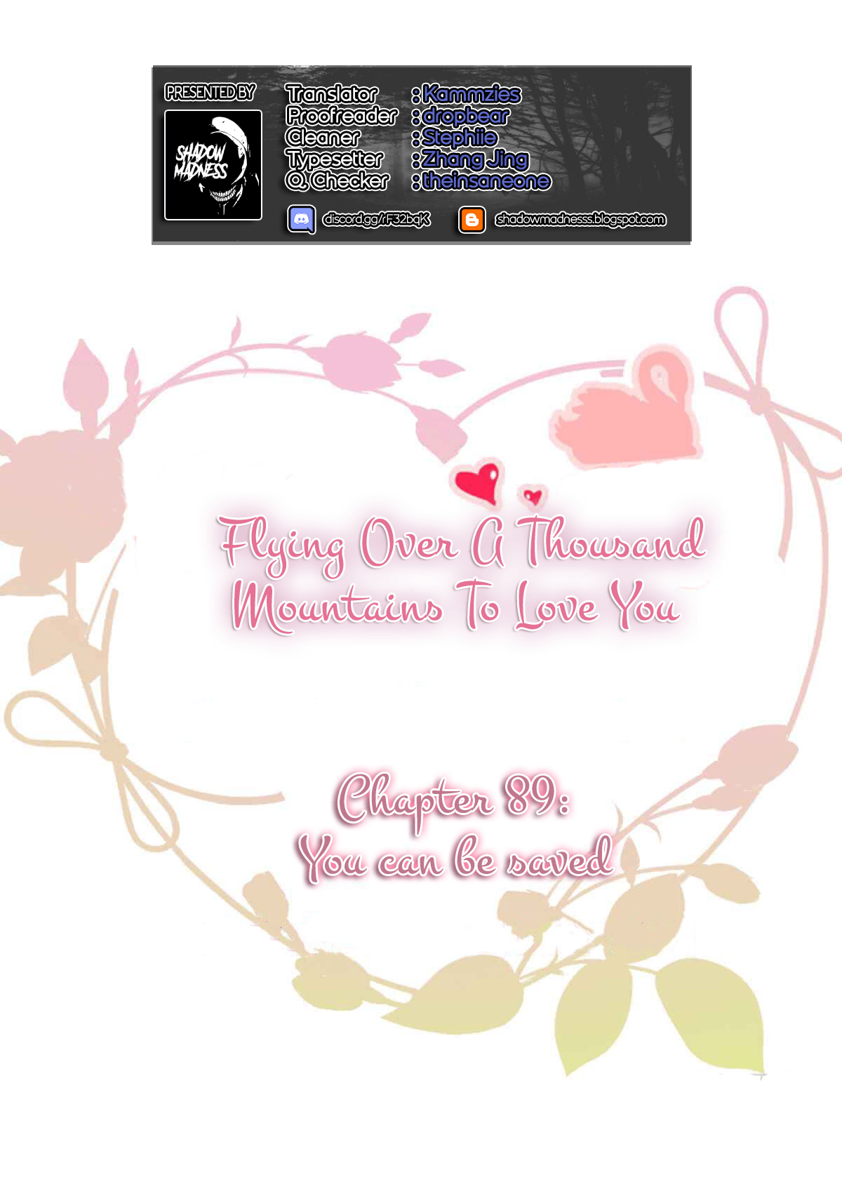 Flying Over A Thousand Mountains To Love You - Chapter 89: You Can Be Saved