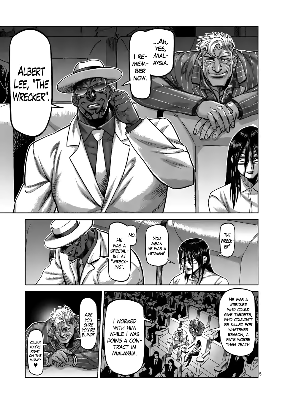 Kengan Omega - Chapter 65: The Falcon's Identity