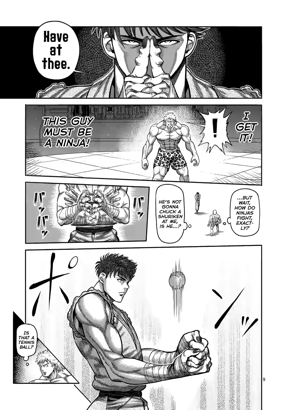 Kengan Omega - Chapter 65: The Falcon's Identity