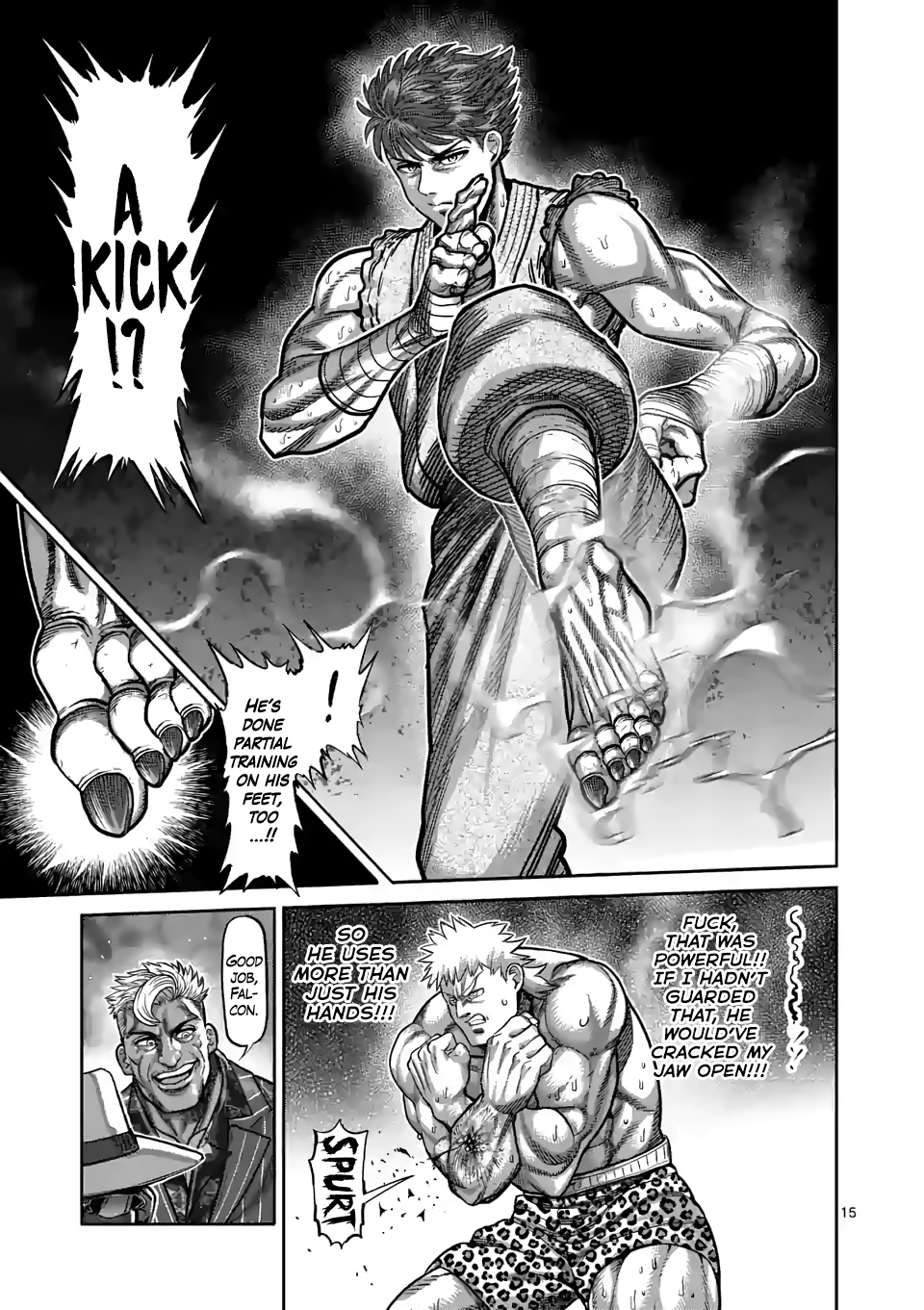 Kengan Omega - Chapter 65: The Falcon's Identity