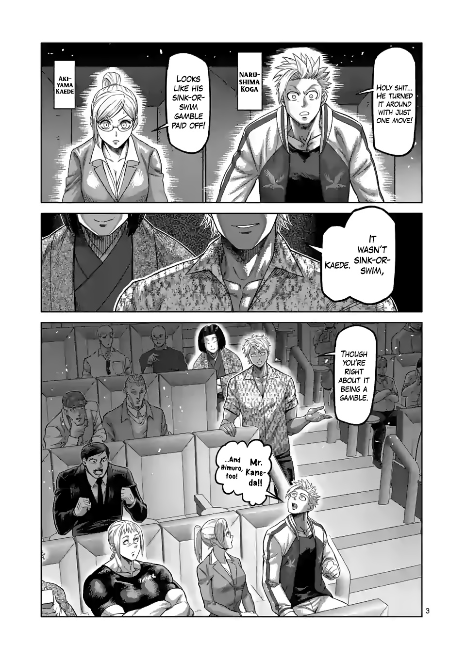 Kengan Omega - Chapter 69: Owl Talon Kick