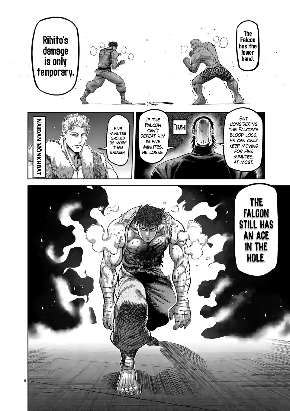 Kengan Omega - Chapter 69: Owl Talon Kick