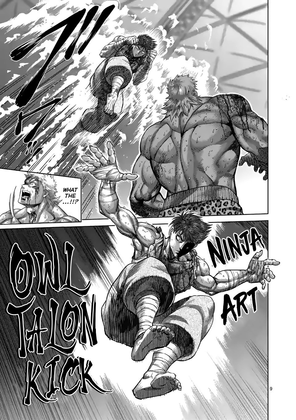 Kengan Omega - Chapter 69: Owl Talon Kick