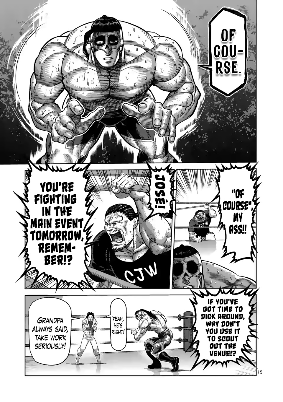 Kengan Omega - Chapter 15: Ryuki Vs. José