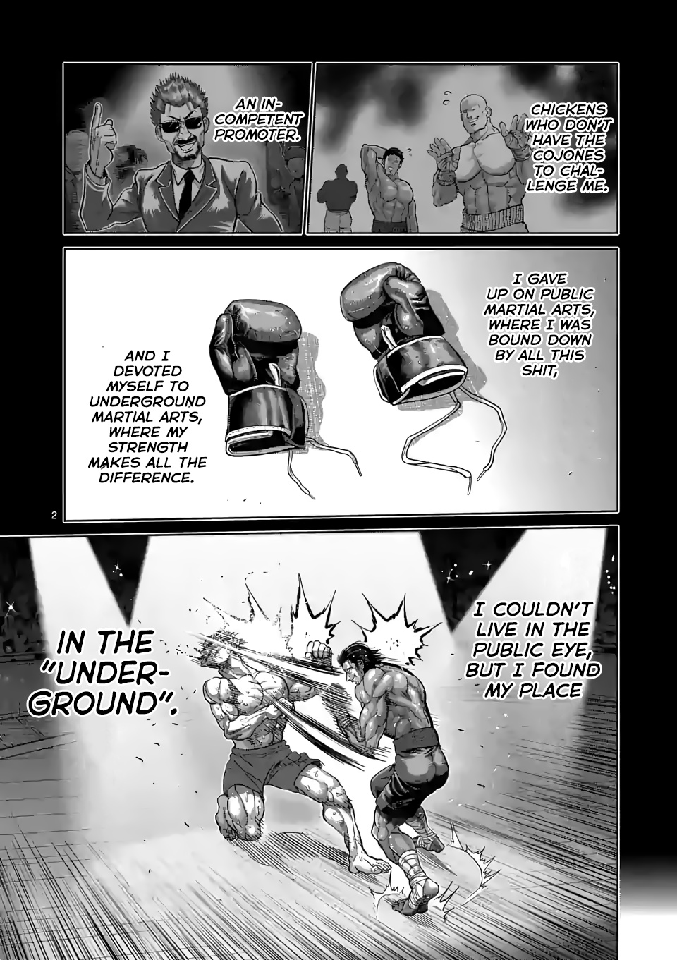 Kengan Omega - Chapter 63: The God Fist Unleashed