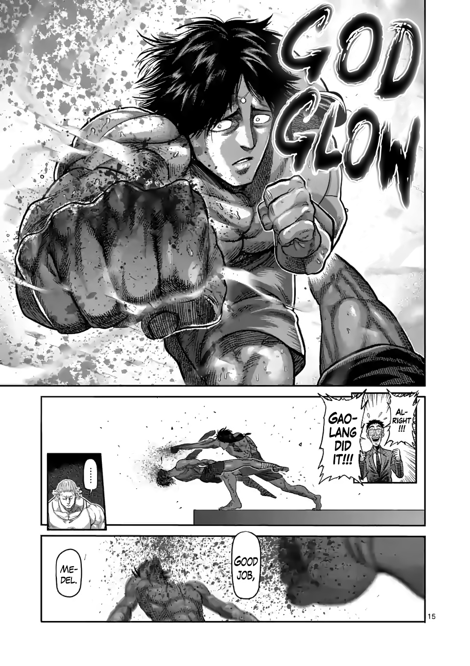 Kengan Omega - Chapter 63: The God Fist Unleashed