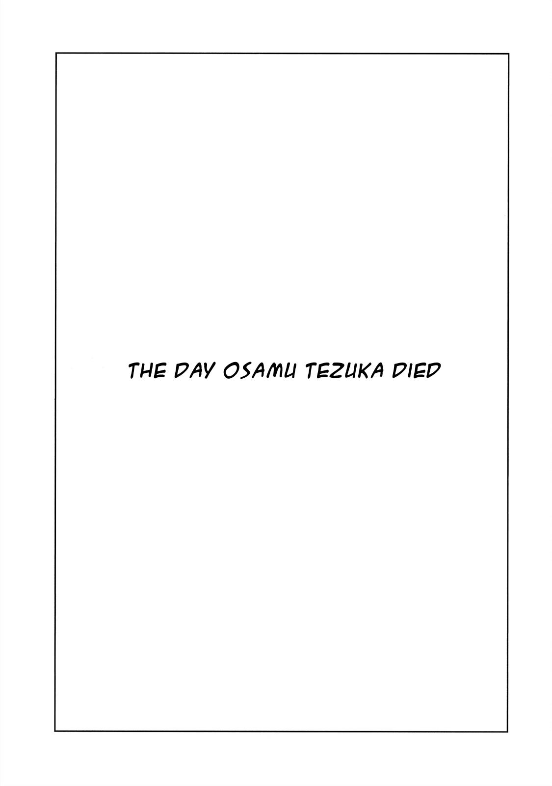 The Blue Hue Of Manga - Vol.1 Chapter 8: The Day Osamu Tezuka Died