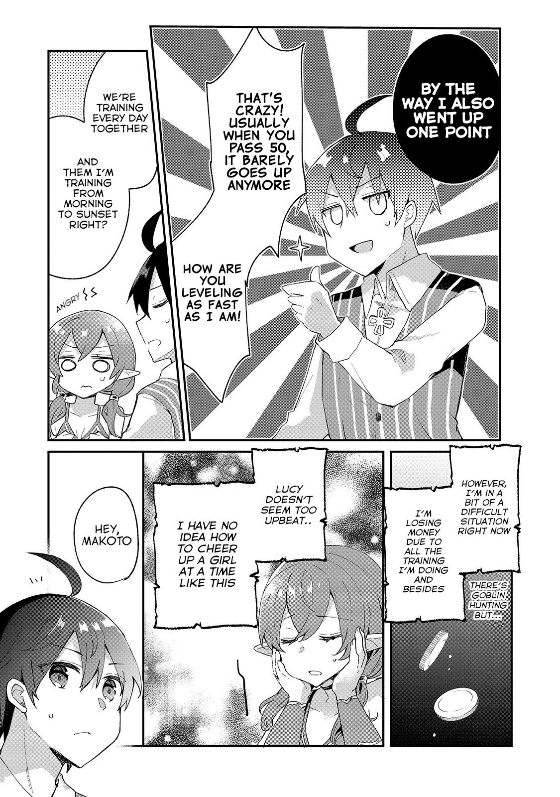 Shinja Zero No Megami-Sama To Hajimeru Isekai Kouryaku - Chapter 7: Makoto Takatsuki Trains With Lucy