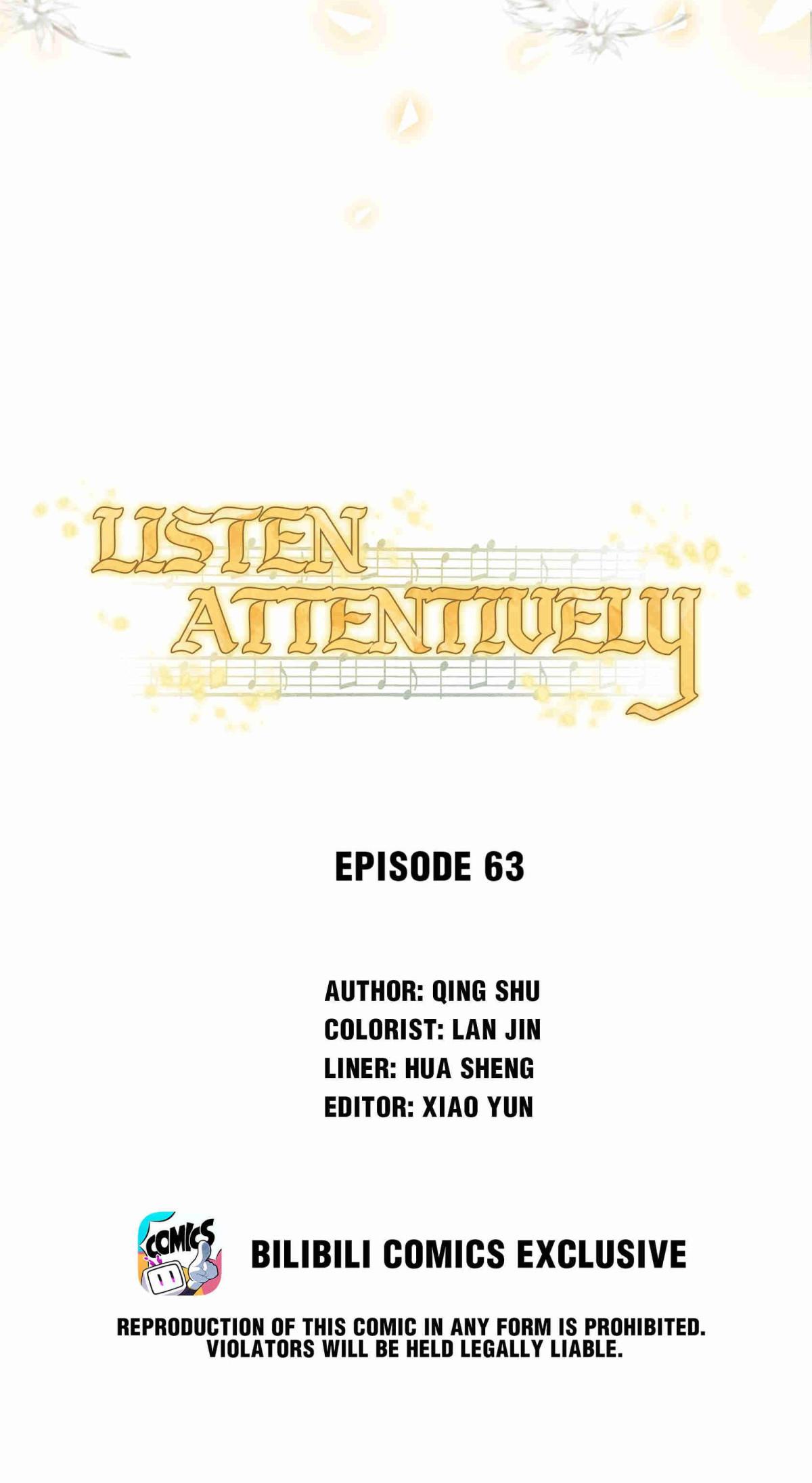 Listen Attentively - Chapter 64