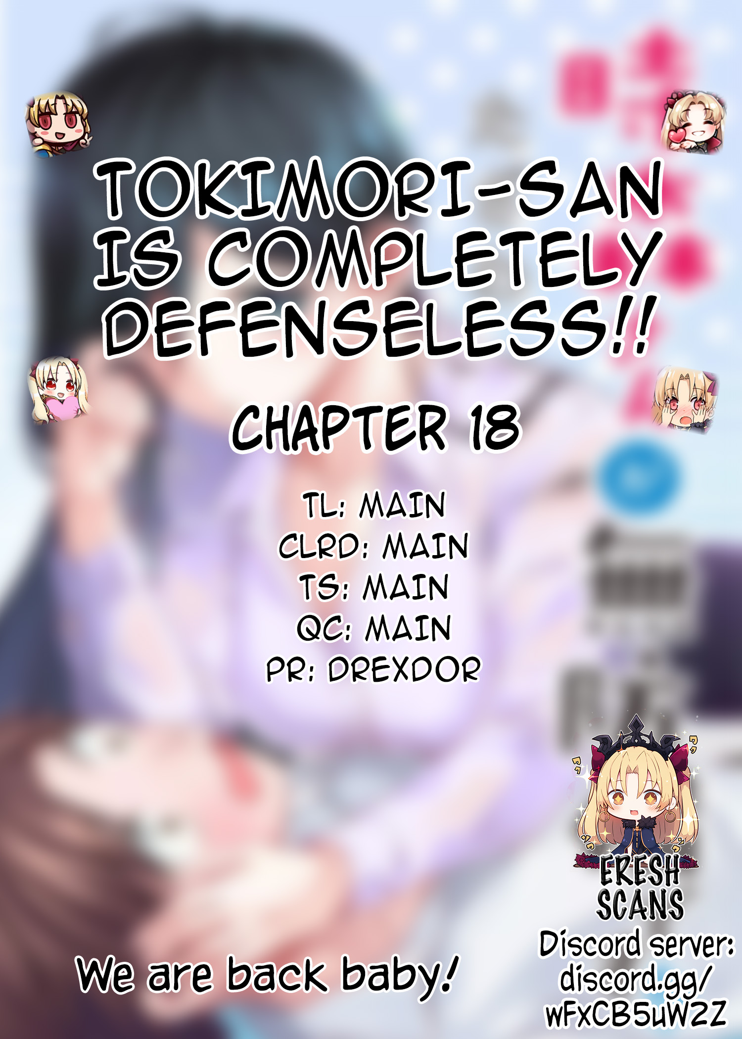 Tokimori-San Ga Muboubi Desu!! - Chapter 18: Tokimori-San And New Employee