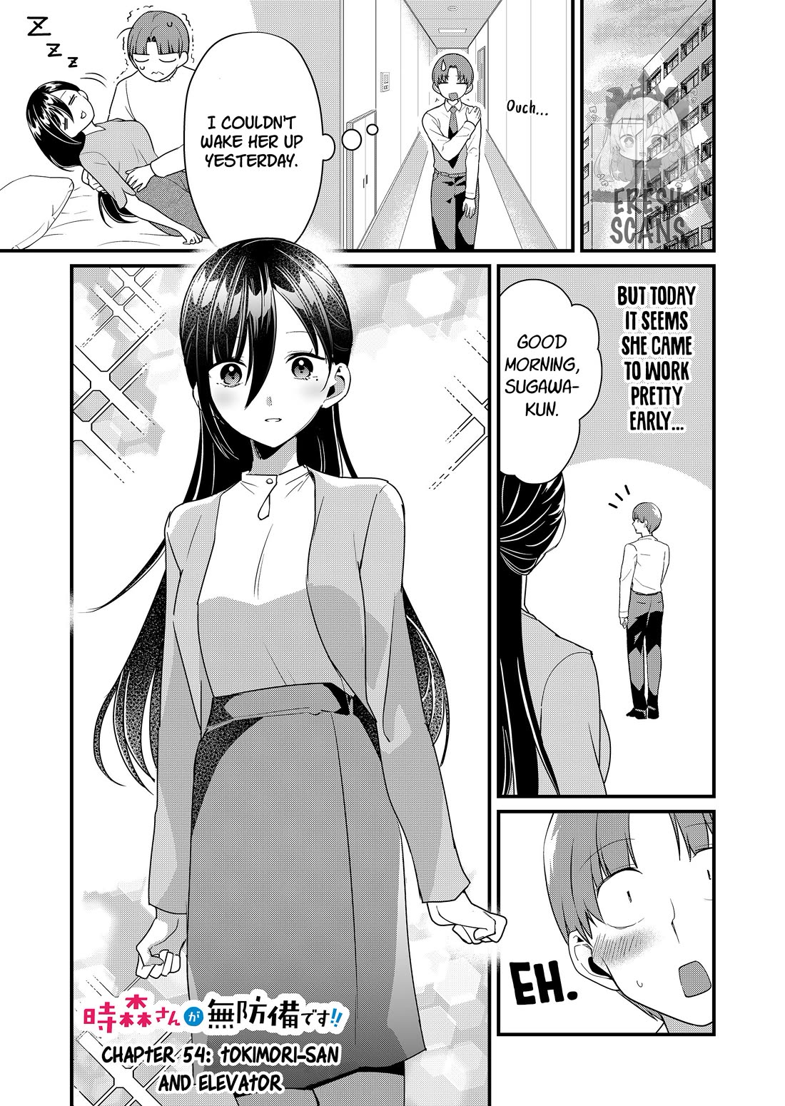 Tokimori-San Ga Muboubi Desu!! - Chapter 54: Tokimori-San And Elevator