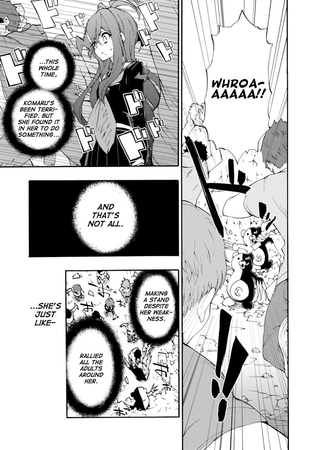 Zettai Zetsubou Shoujo - Danganronpa Another Episode - Genocider Mode - Vol.2 Chapter 9: Town Of Despair And High School Students Of Hope