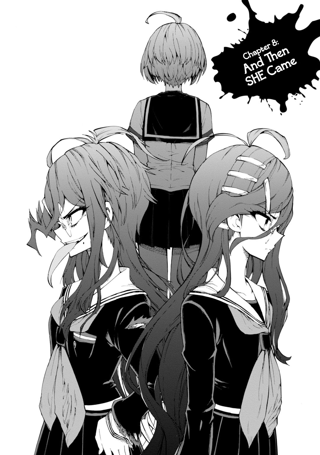 Zettai Zetsubou Shoujo - Danganronpa Another Episode - Genocider Mode - Vol.2 Chapter 8: And Then She Came