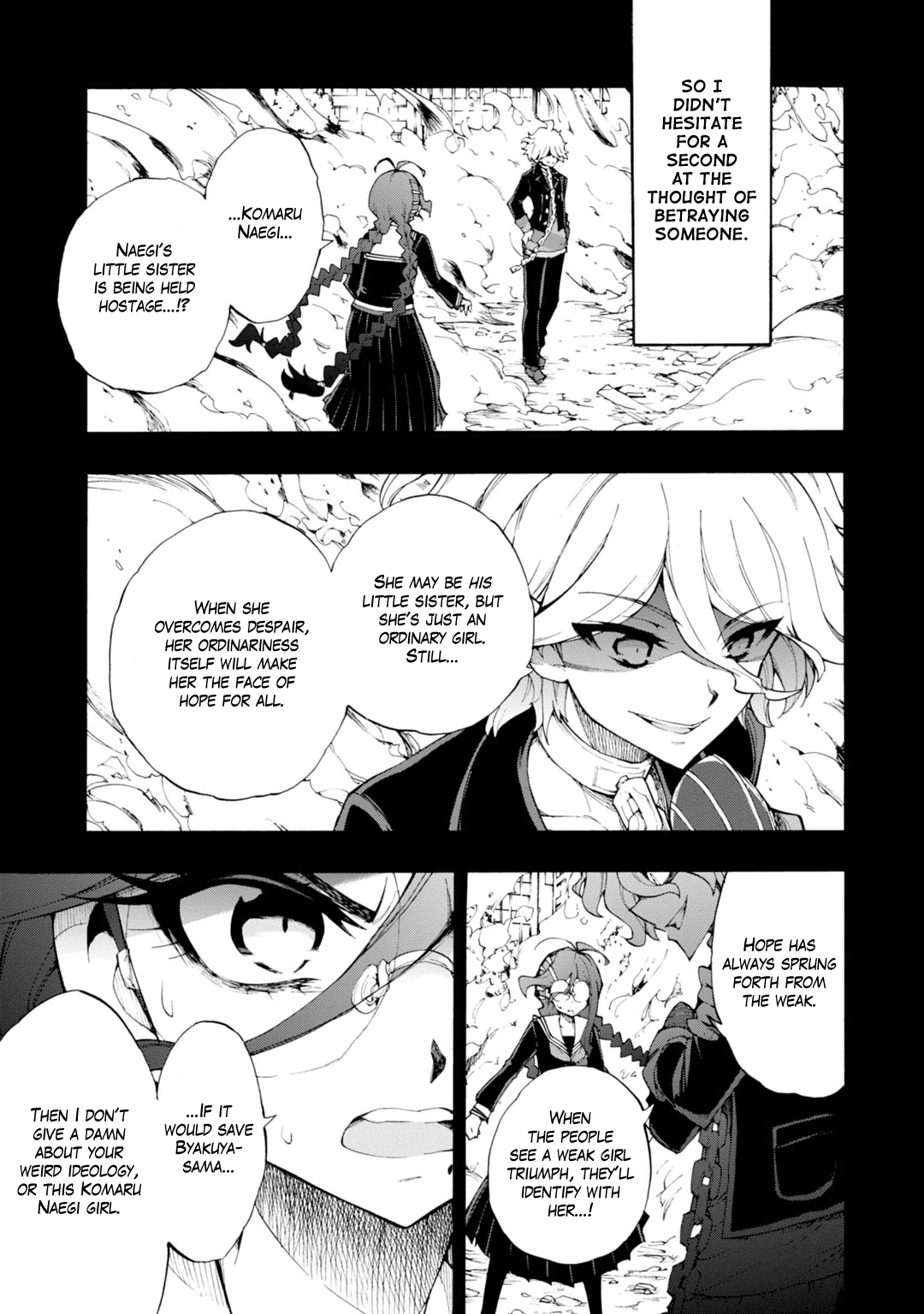 Zettai Zetsubou Shoujo - Danganronpa Another Episode - Genocider Mode - Vol.2 Chapter 8: And Then She Came