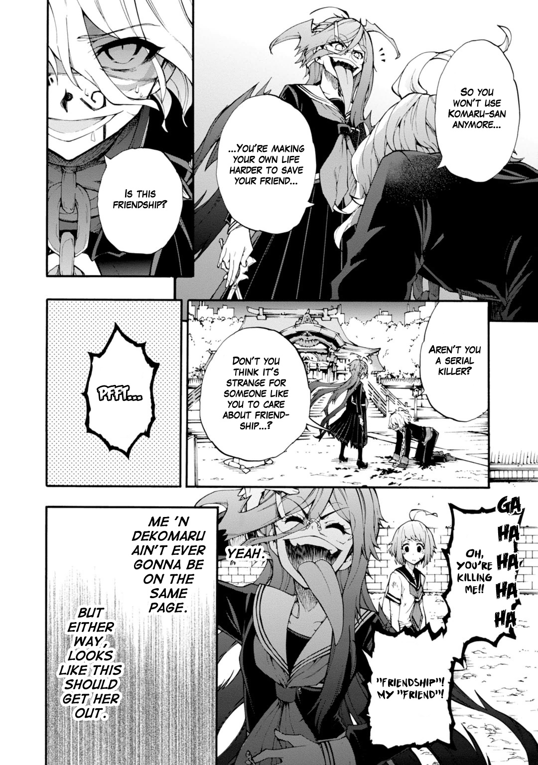 Zettai Zetsubou Shoujo - Danganronpa Another Episode - Genocider Mode - Vol.2 Chapter 8: And Then She Came