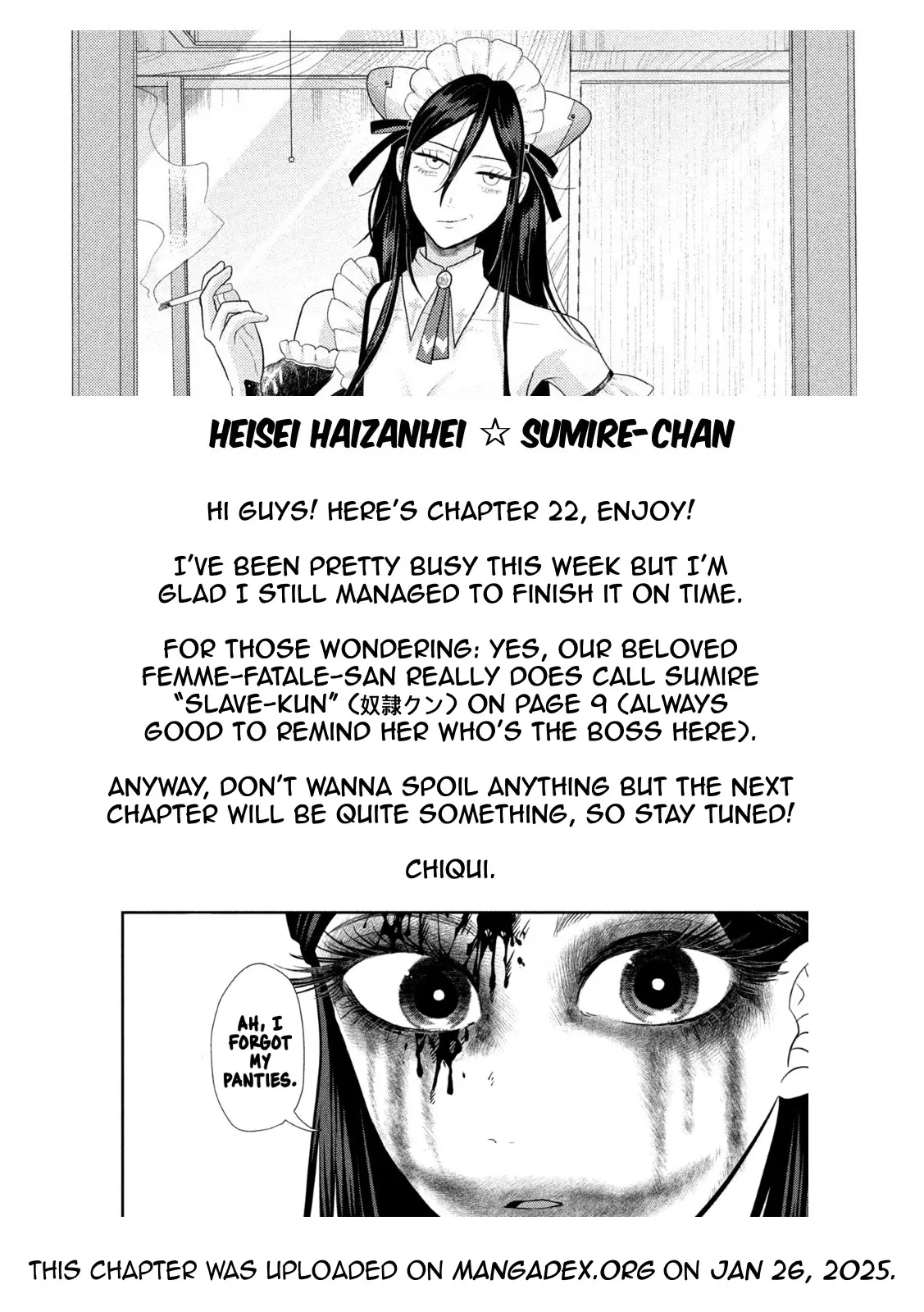 Heisei Haizanhei ☆ Sumire-Chan - Vol.3 Chapter 22: A Woman Working Away From Home